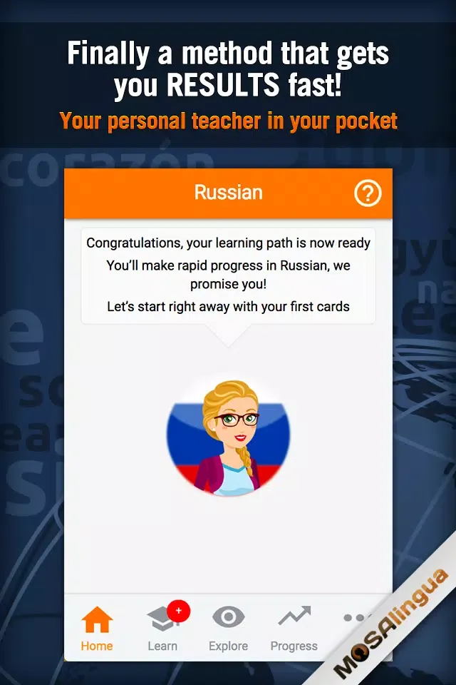 Mosalingua Russian Screenshots