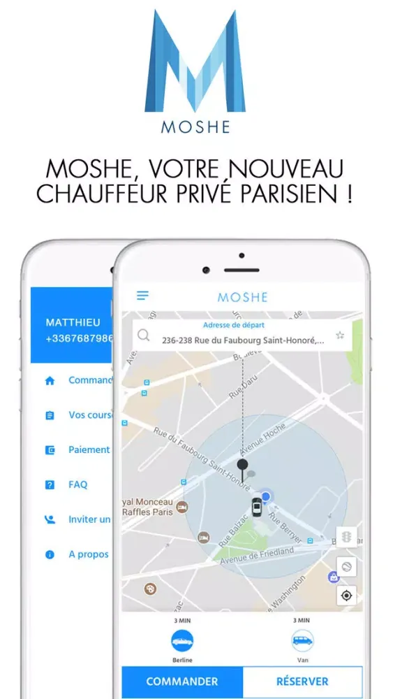 Capturas de pantalla de Moshe