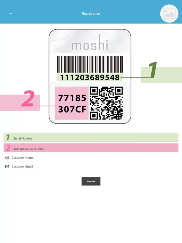 Tangkapan skrin Moshi Points iPad 