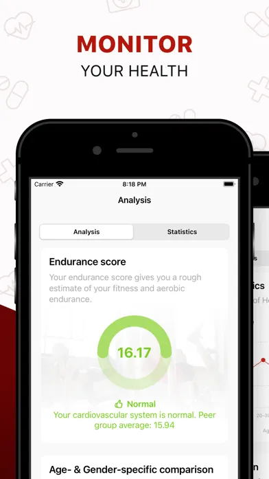 Ảnh chụp màn hình của Heart Rate Health: Pulse Mate