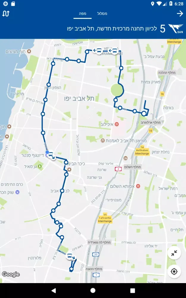 ภาพหน้าจอของ Bus Nearby - אוטובוס קרוב
