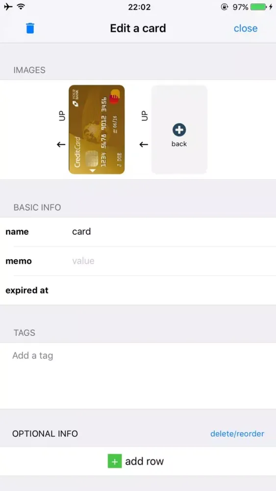 Card2 lite : lighten your wallet Ekran Görüntüleri