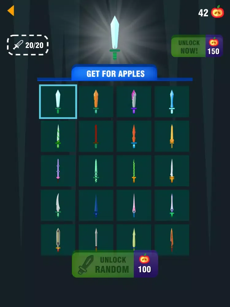 Knife Hits iPad  Screenshots
