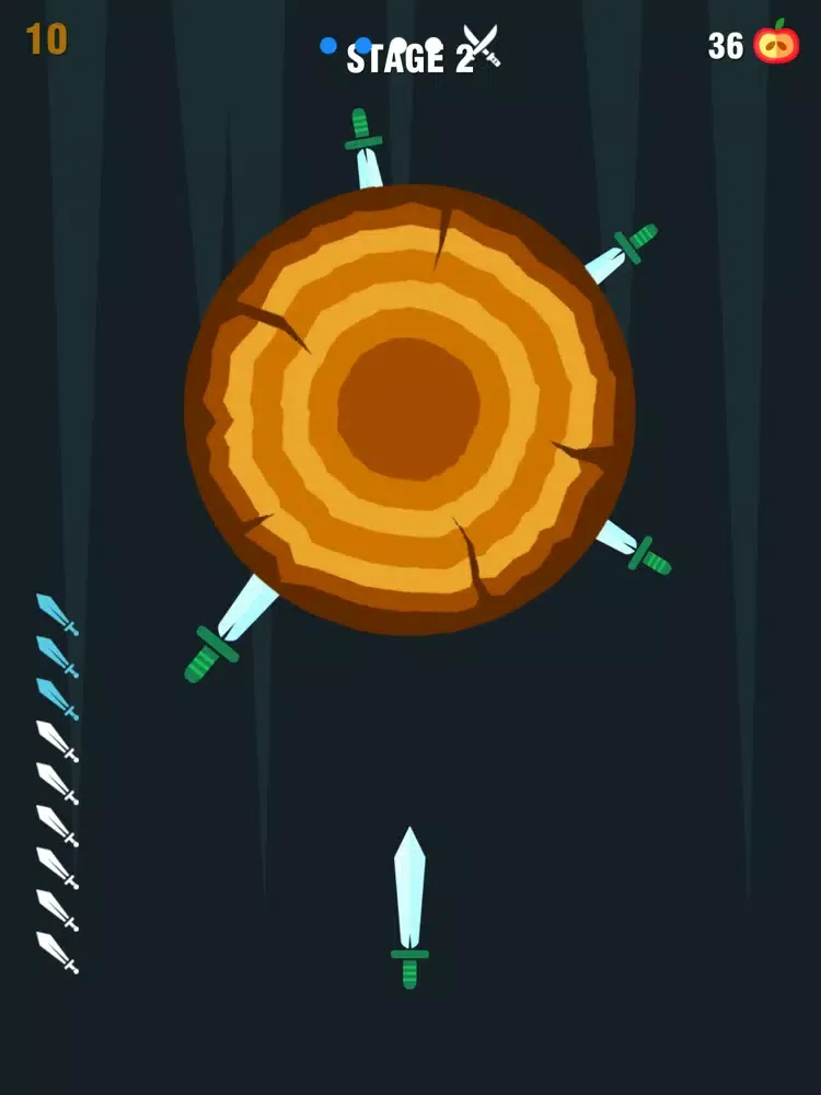Knife Hits iPad  Screenshots