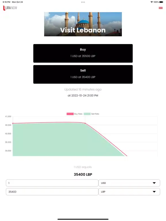 Lira Now iPad  Ekran Görüntüleri