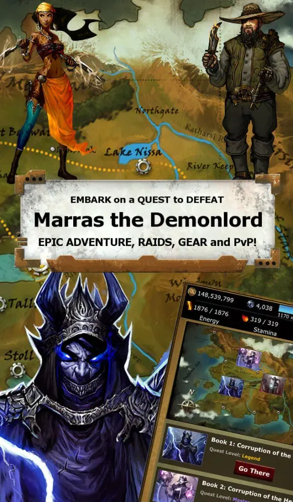 Скриншоты Fantasy Role Playing Adventure - Chronicles of Herenvale RPG