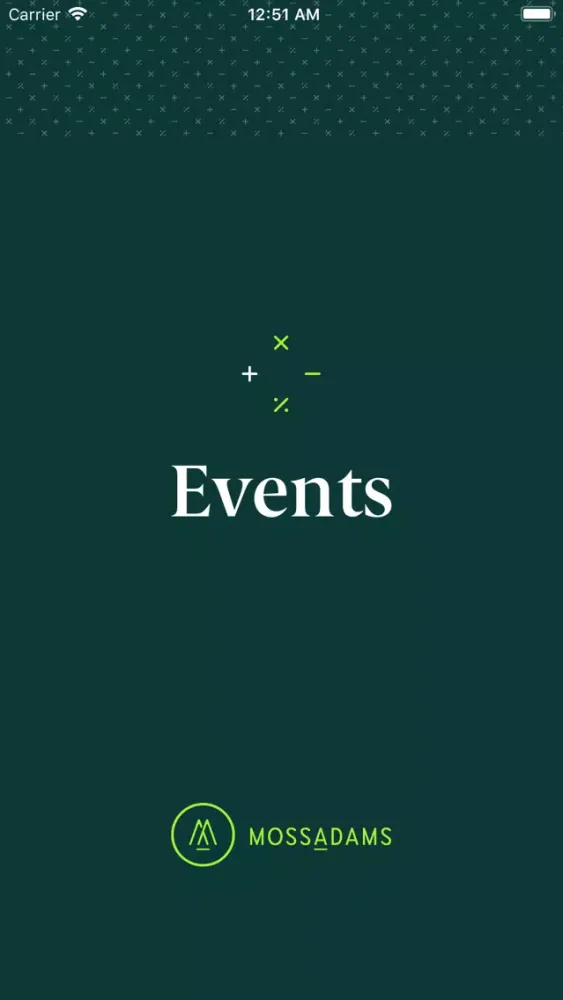 Moss Adams Events应用截图