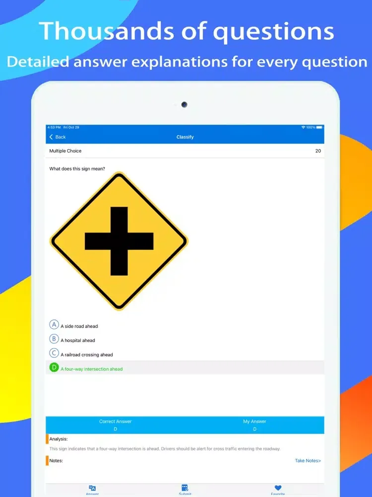 صور Colorado DMV Test Expert iPad 