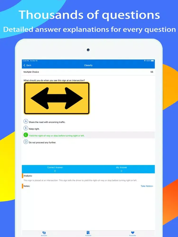 New Jersey DMV Test Expert iPad  Ekran Görüntüleri