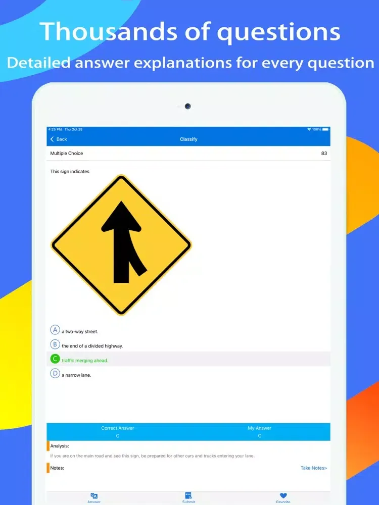 Wisconsin DMV Test Expert iPad  Ekran Görüntüleri