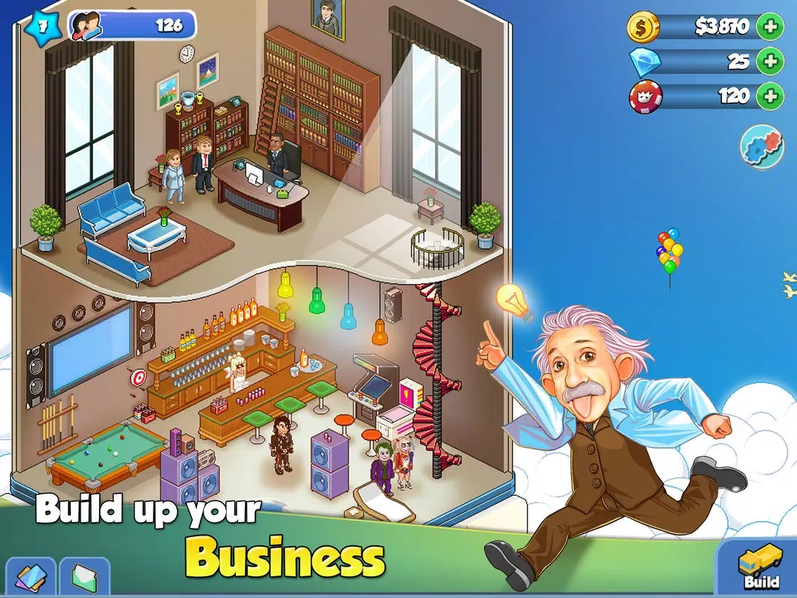Tower Sim : Pixel Tycoon City iPad  Screenshots