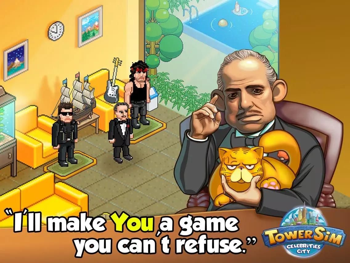 Tower Sim : Pixel Tycoon City iPad  Screenshots