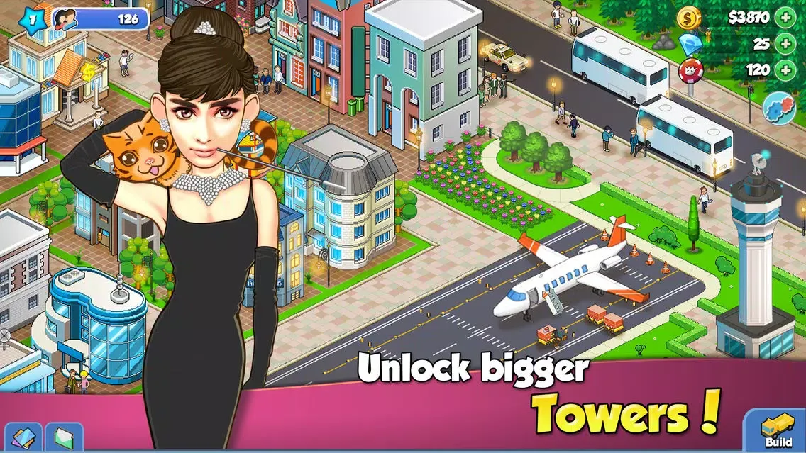 Tower Sim : Pixel Tycoon City Screenshots