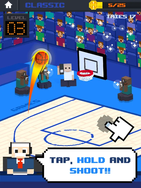 Capturas de pantalla de Shooty Basketball! iPad 