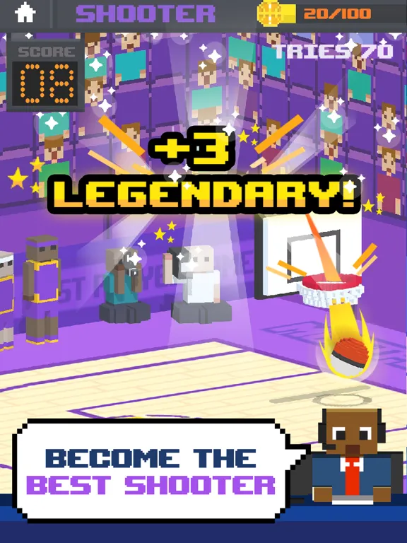 Capturas de pantalla de Shooty Basketball! iPad 