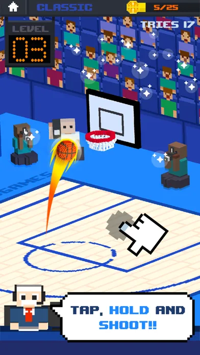 Capturas de pantalla de Shooty Basketball!
