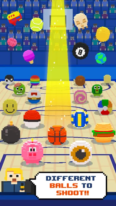 Capturas de pantalla de Shooty Basketball!