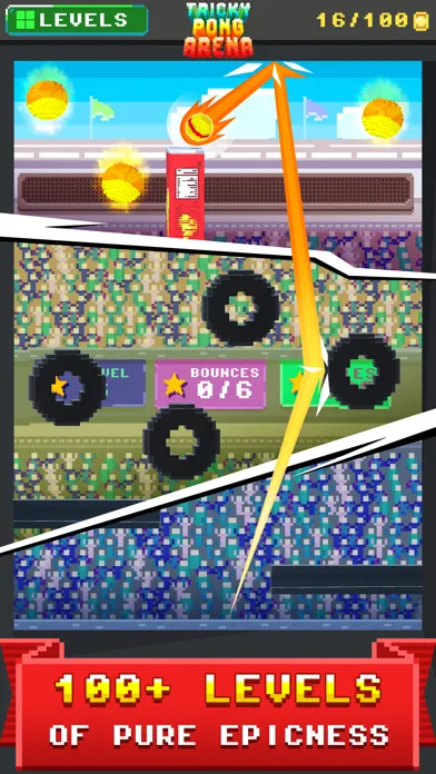 Tricky Pong Arena! سکرین شاٹس