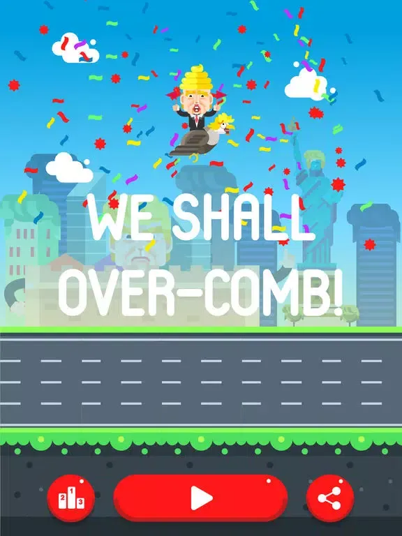 Capturas de pantalla de Trump Hair Matters! - We Shall Overcomb! iPad 