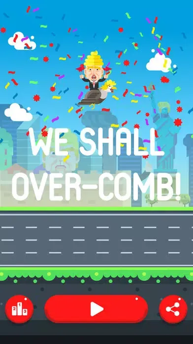 Capturas de pantalla de Trump Hair Matters! - We Shall Overcomb!