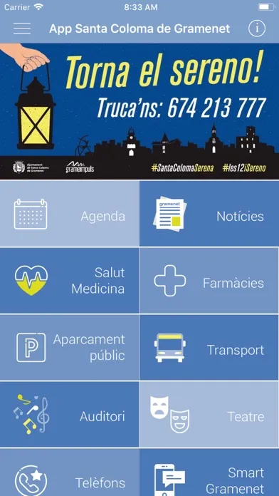 App Santa Coloma de Gramenet स्क्रीनशॉट