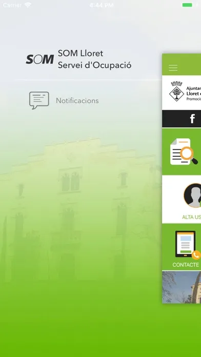 Screenshot di SOM Lloret Servei d'Ocupació