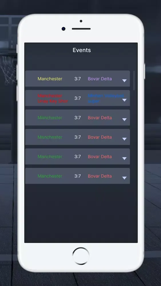 SportingBeTeam Scores Screenshots