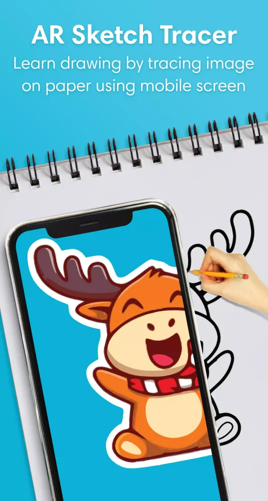 ภาพหน้าจอของ AR Draw Sketch - Trace & Paint