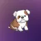 Bulldog Cute - Awesome Emoji And Stickers