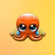 OctopusCute - Octopus Emoji And Stickers