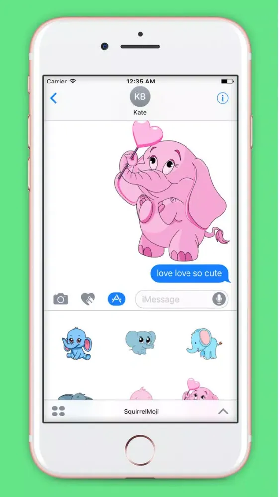 ElephantMoji - Best Elephant Emoji & Stickers スクリーンショット
