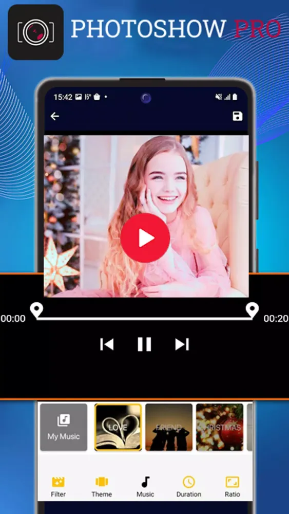 Zrzuty ekranu Photoshow Pro 2022
