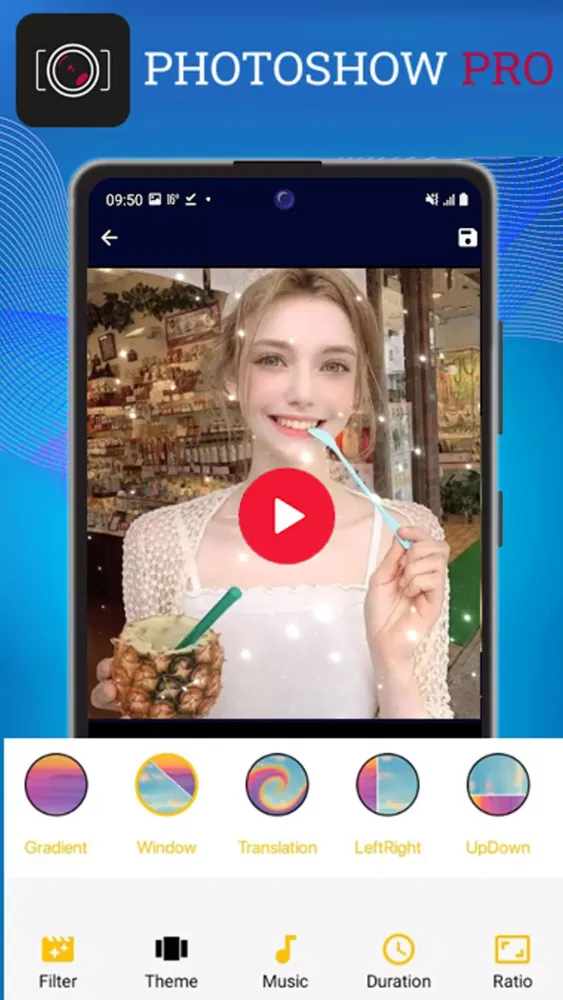 Zrzuty ekranu Photoshow Pro 2022