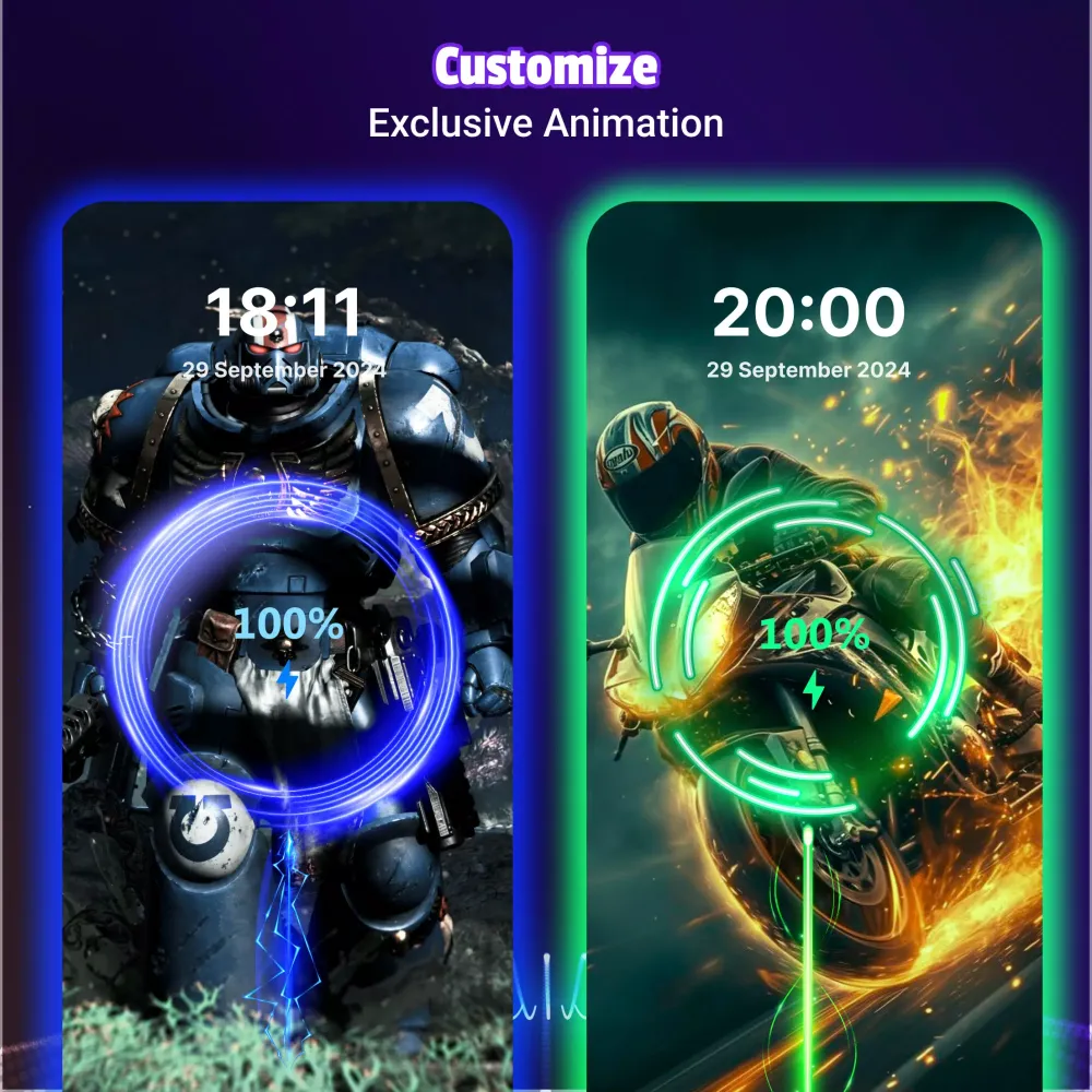 Battery Charging Animations 3D Screenshots