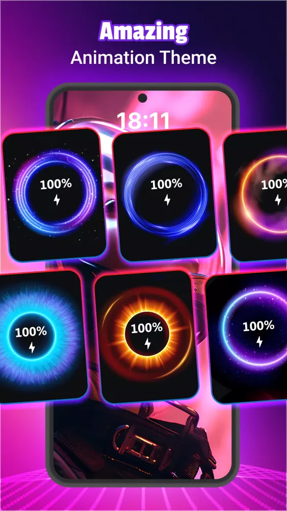 Battery Charging Animations 3D Screenshots