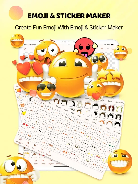 Sticker Maker & Emoji Maker iPad  Ekran Görüntüleri