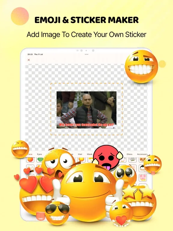 Sticker Maker & Emoji Maker iPad  Ekran Görüntüleri
