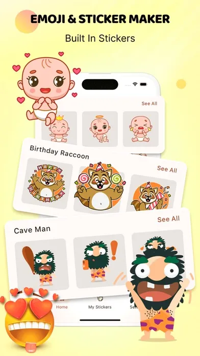 Sticker Maker & Emoji Maker Ekran Görüntüleri