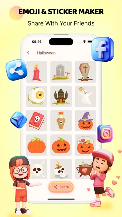 Sticker Maker & Emoji Maker Ekran Görüntüleri
