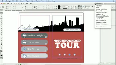 Master Class Adobe InDesign Edition スクリーンショット