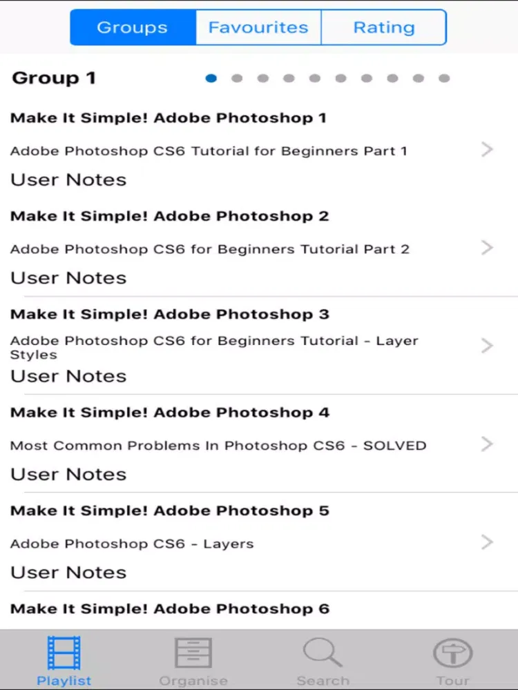 Make It Simple! For Adobe Photoshop iPad 应用截图