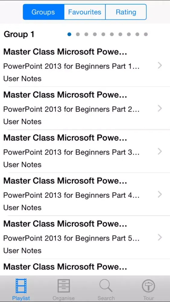 Master Class Guides For Microsoft Powerpoint 스크린샷