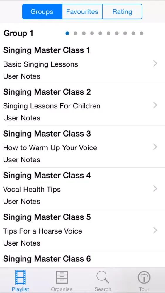 Singing Master Class স্ক্রিনশট