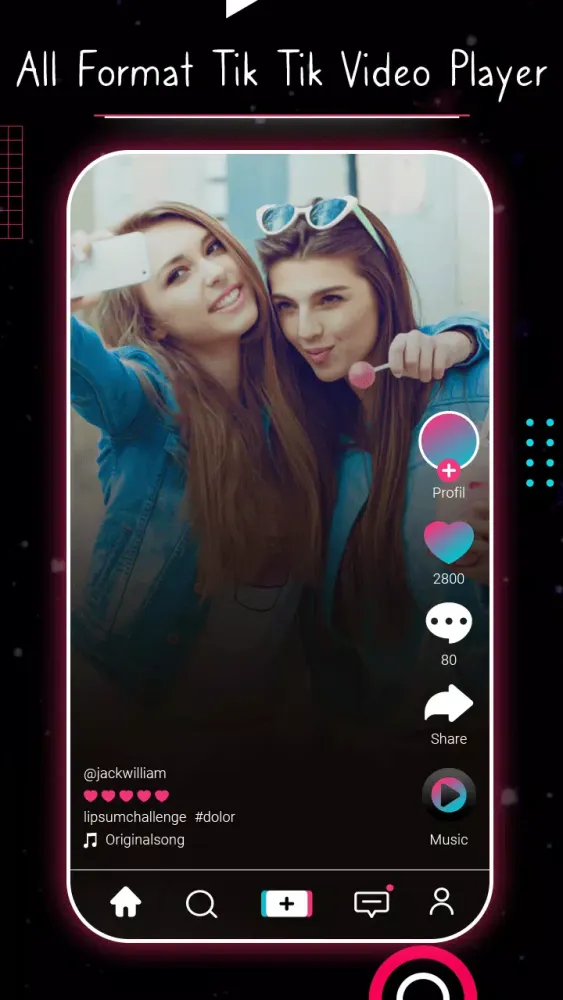 Tik Tik Video Player - All Format Tik Tik Player Screenshots