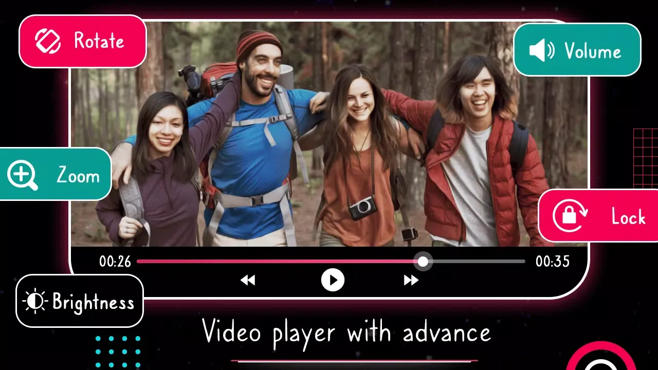 Tik Tik Video Player - All Format Tik Tik Player Screenshots