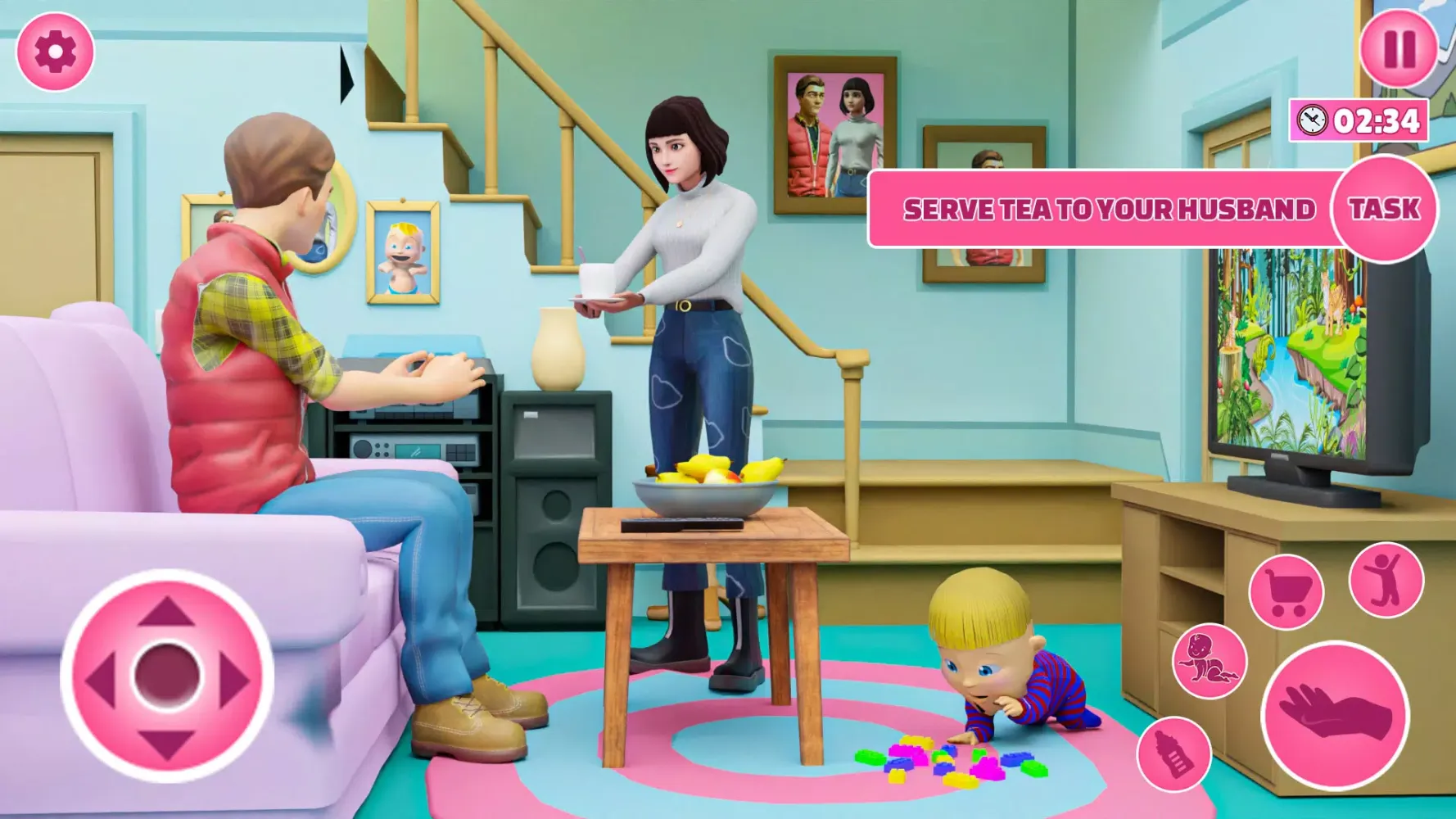 صور Pregnant Mother Sim Mom Games