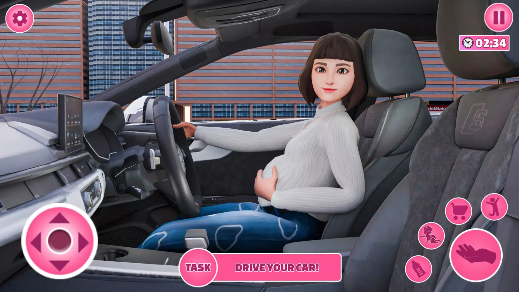 صور Pregnant Mother Sim Mom Games