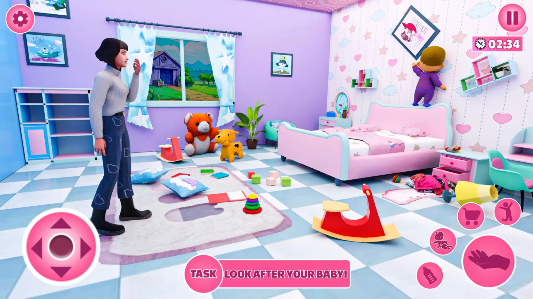 صور Pregnant Mother Sim Mom Games