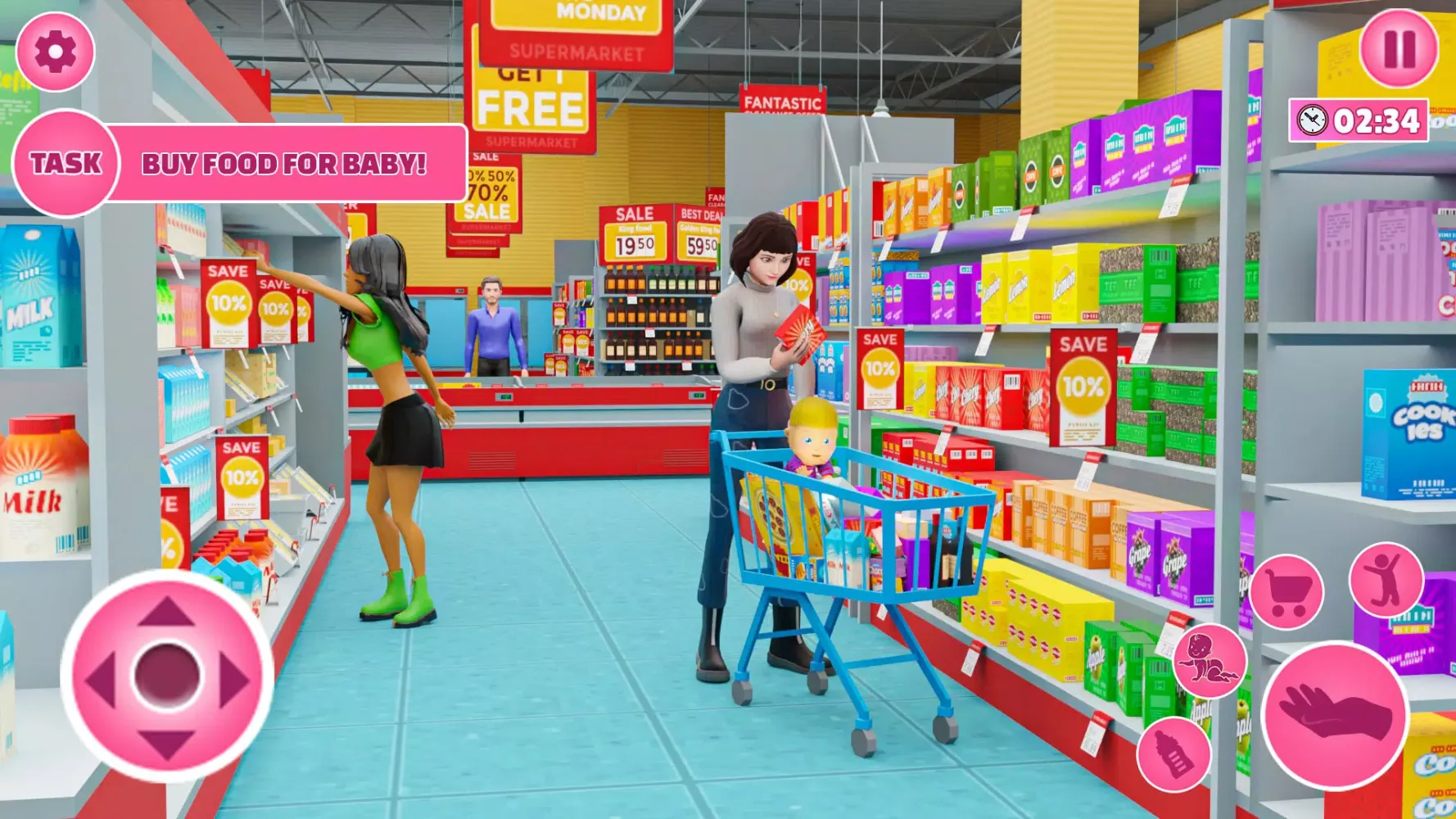 صور Pregnant Mother Sim Mom Games