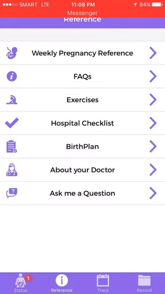 Pregnancy Guide and Baby Bump Tracker应用截图